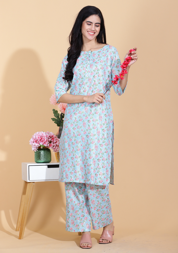 Serene Petal Kurta Set