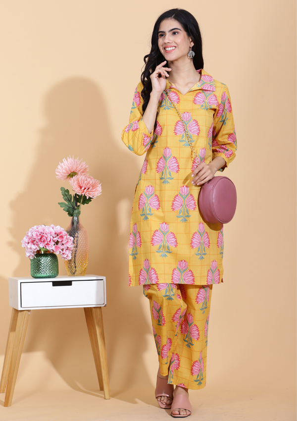 Sunny Blossom Kurta Set