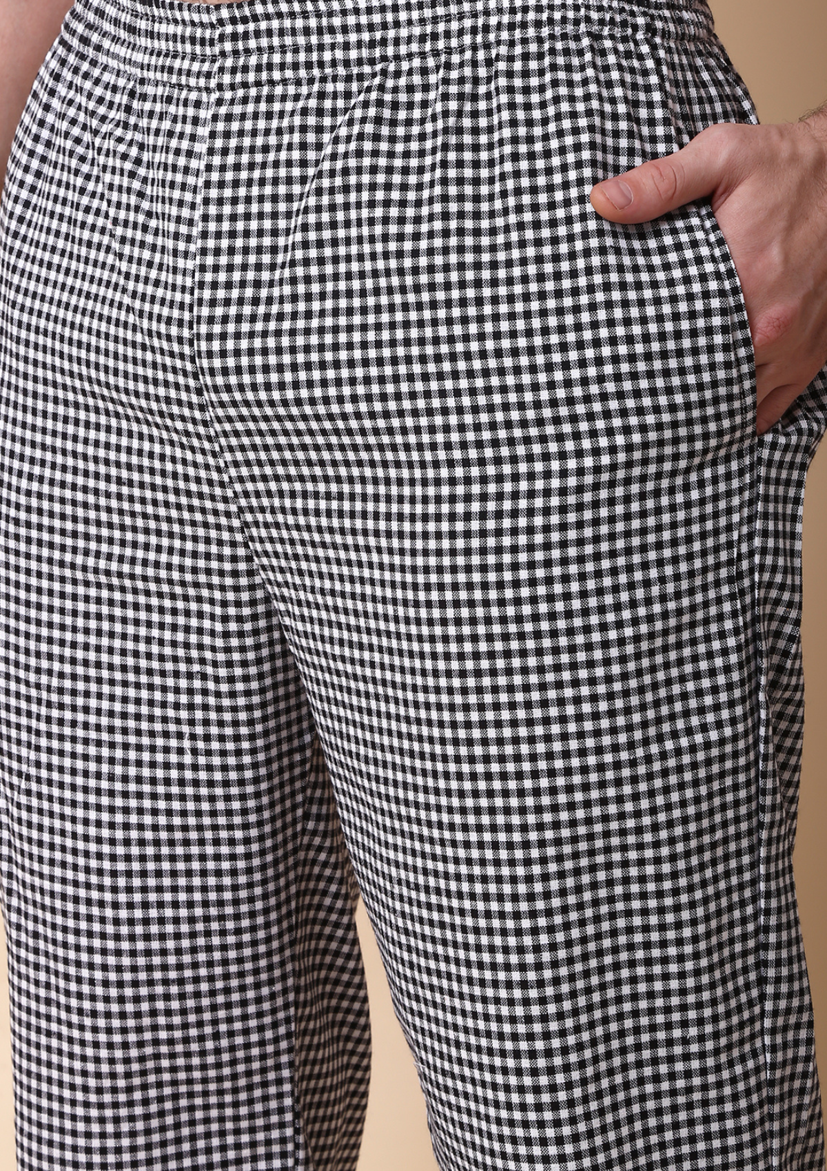 Buy BLACKBERRYS Structured Cotton Nylon Slim Fit Men's Work Wear Trousers |  Shoppers Stop