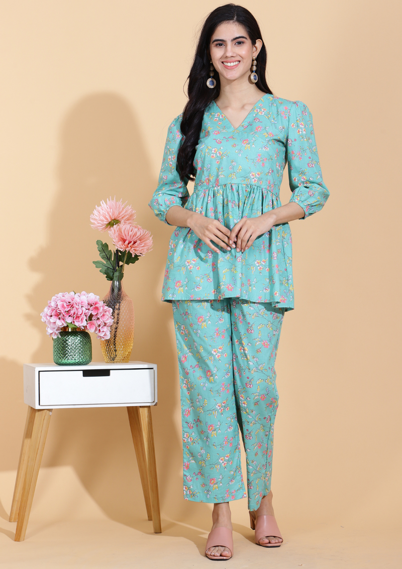 Gul Short Kurti Set