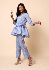 Bluebells Peplum Set - label kuhoo
