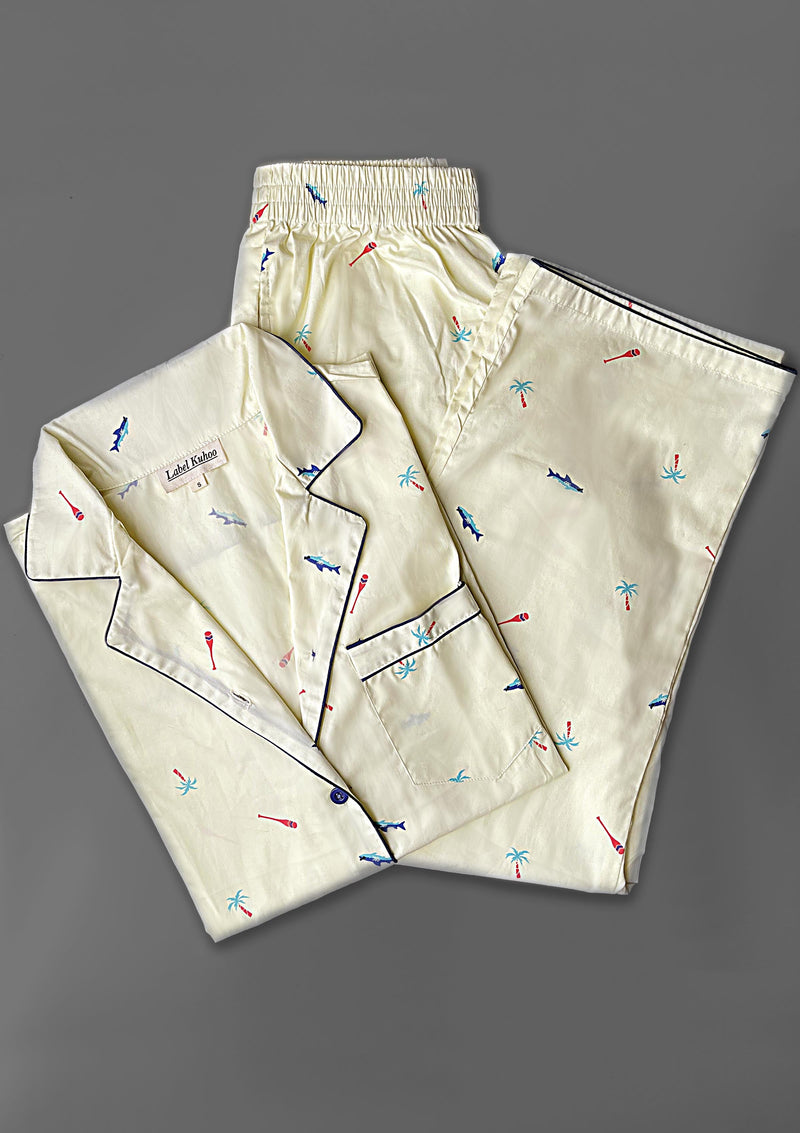 Hawaii Night Suit Set