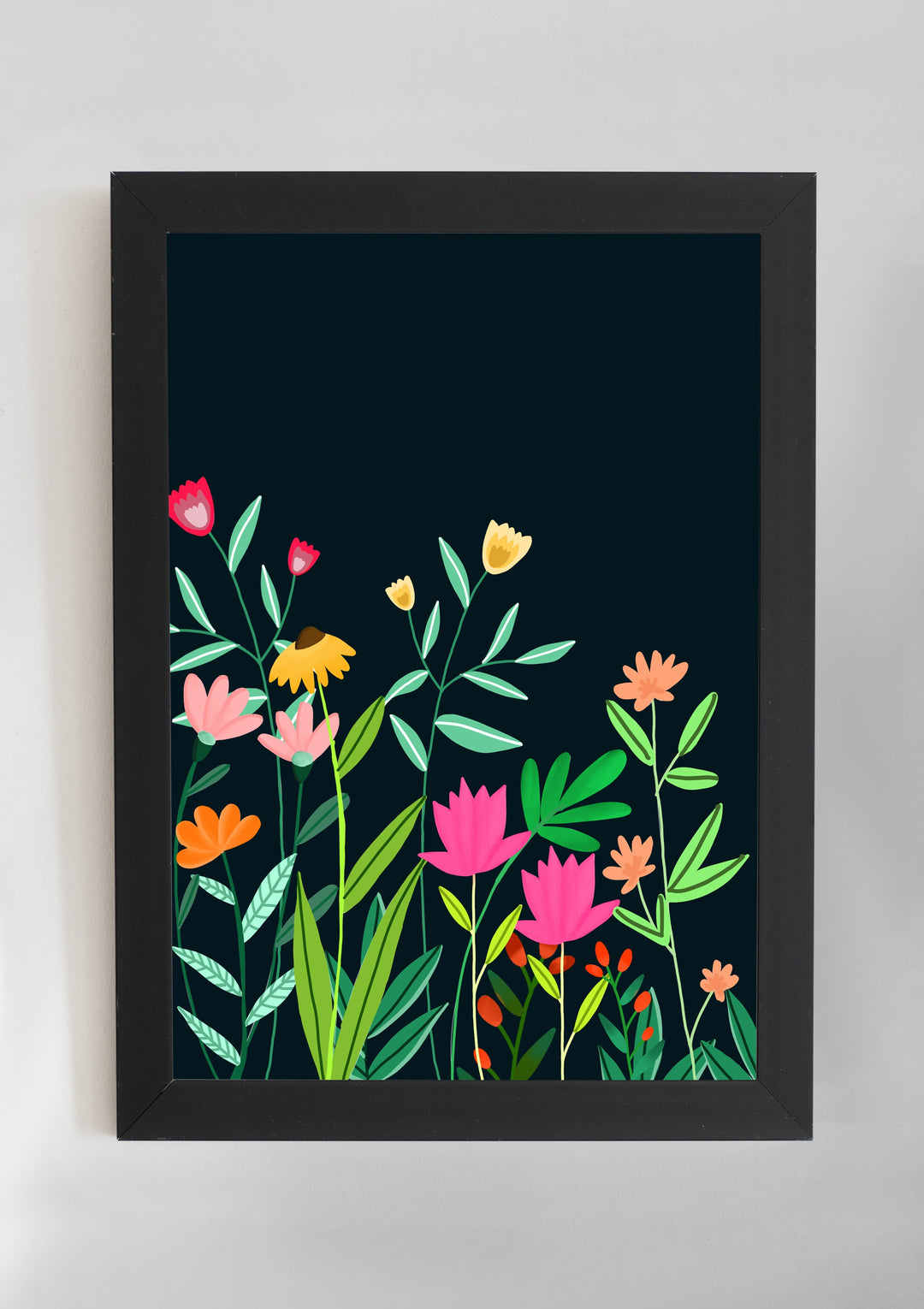 Midnight Bloom Wall Art