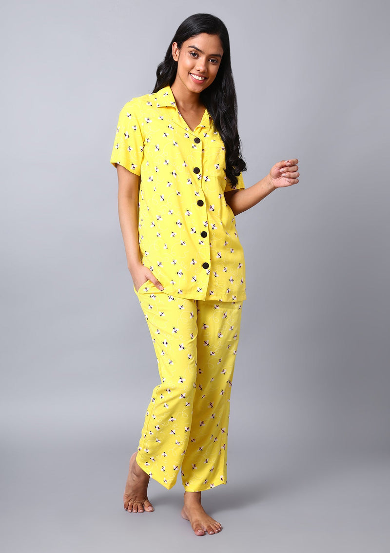 Honeybee Night Suit Set