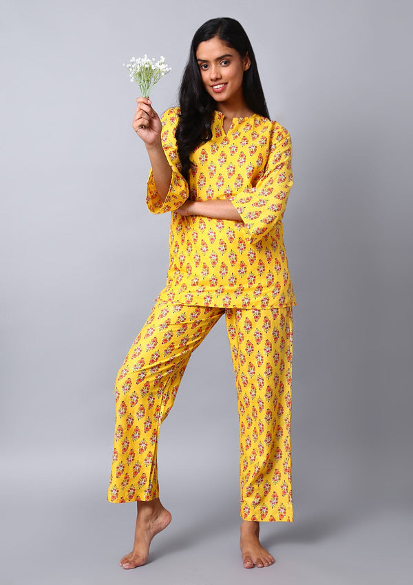 Mughal Coord Set- Orange