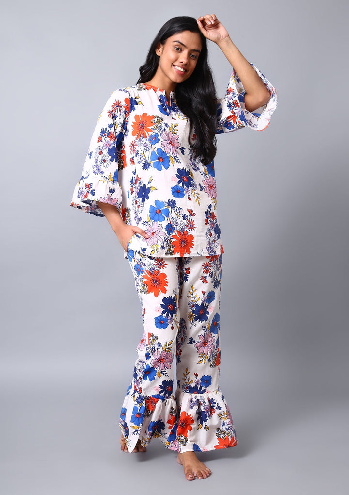 Blue Poppies Co-ord Set