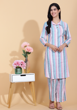 Cotton Candy Kurta Set
