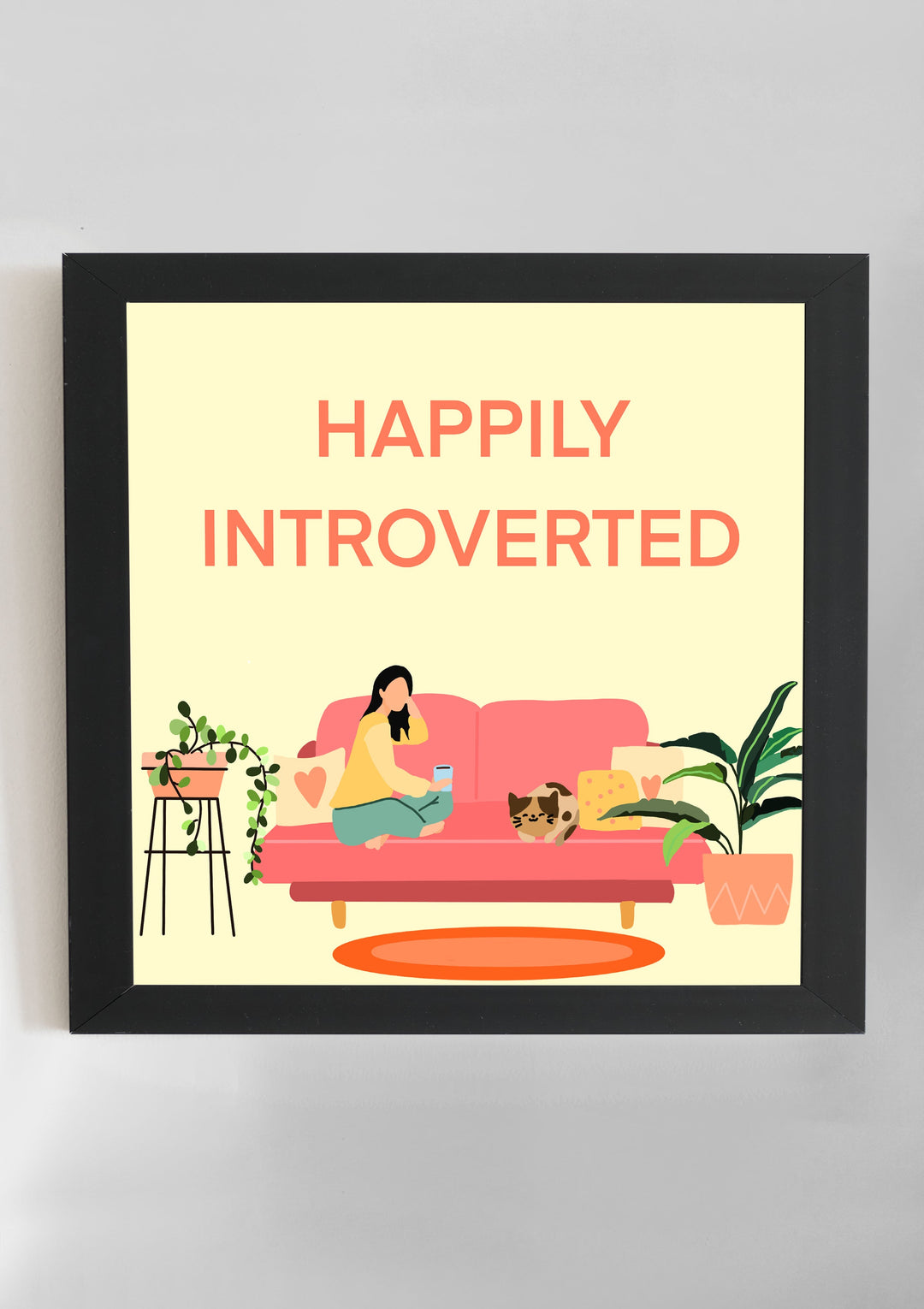 Introvert Wall Art