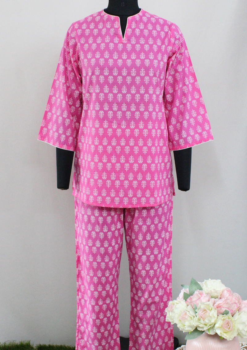 Pink Aster Co-ord Set