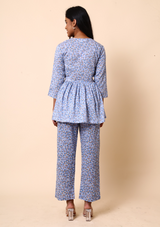 Bluebells Peplum Set