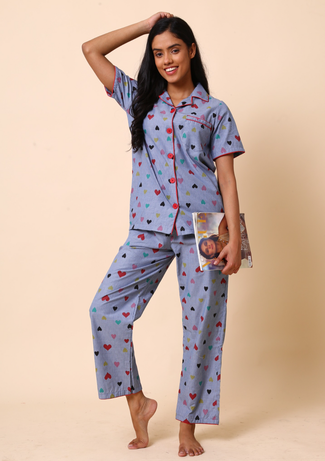 Valentine night suits deals online