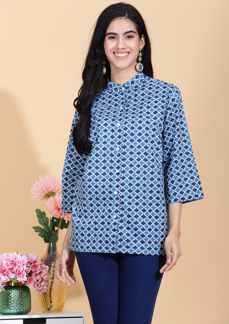 Quadra Blue Shirt