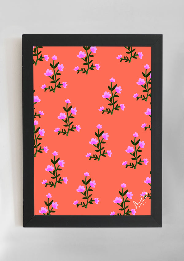 Daali Wall Art- Pink