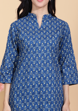 Navy Dazzle Kurta Set