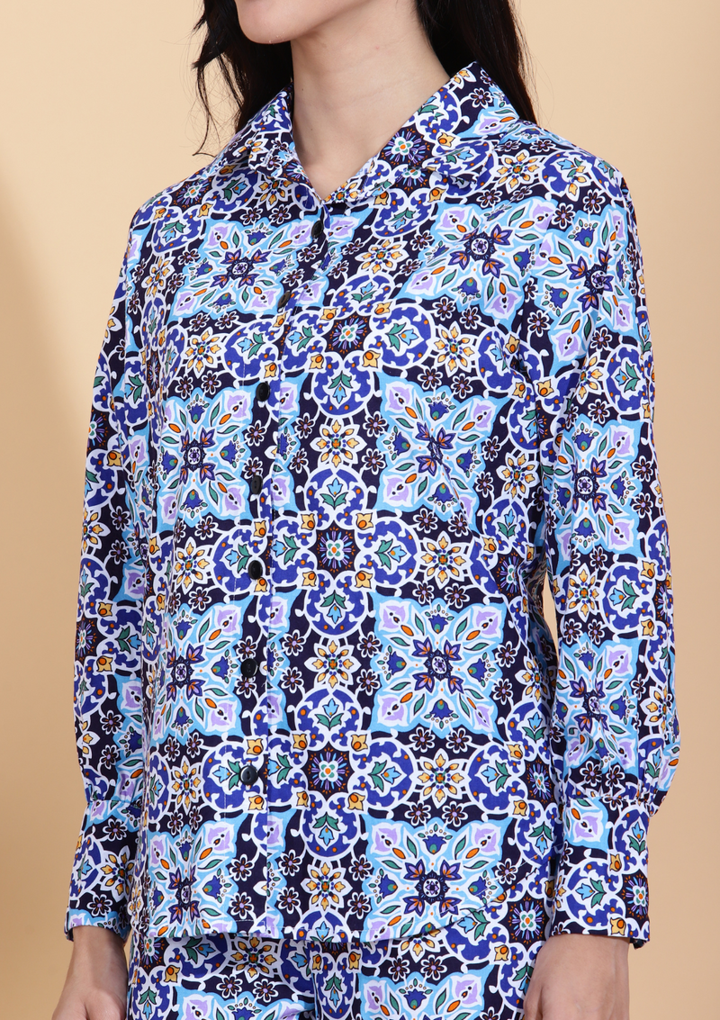 Indigo Co-ord Set