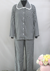 B&W Checkered Night Suit Set