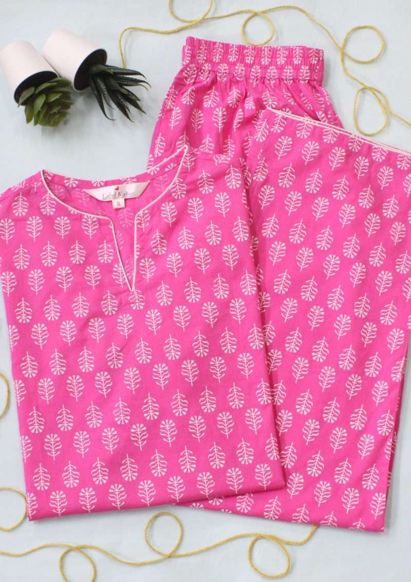 Pink Aster Co-ord Set