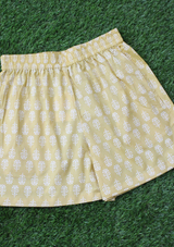 Yellow Daffodils Shorts