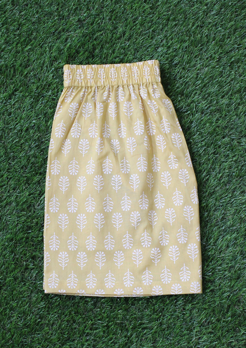 Yellow Daffodils Shorts
