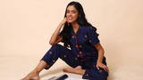 Orange Marigold Night Suit Set